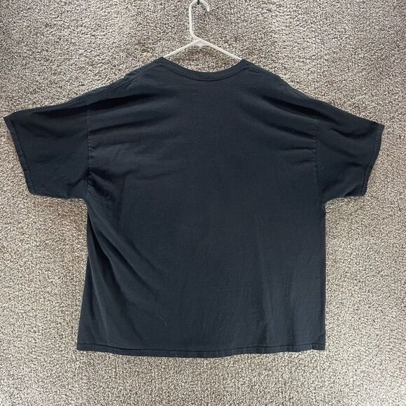 WU Tang Clan Shirt Mens 3XL XXXL Black Short Sleeve Rap Hip Hop Fire Adult Logo - Picture 5 of 8